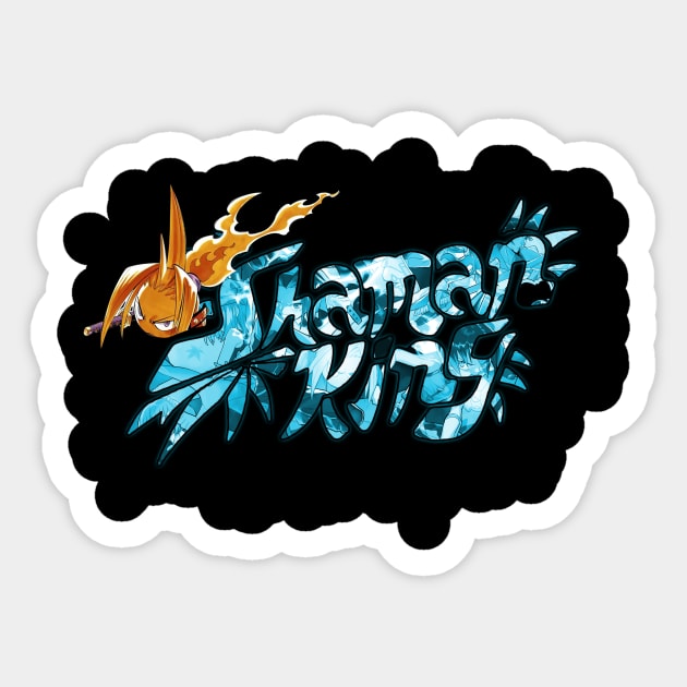 Shaman King Logo Sticker by Markusian